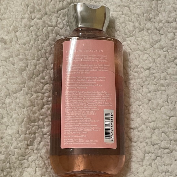Set of 2 BRAND NEW Retired Bath & Body Works Lavender & Honey Shower Gel - Picture 2 of 2